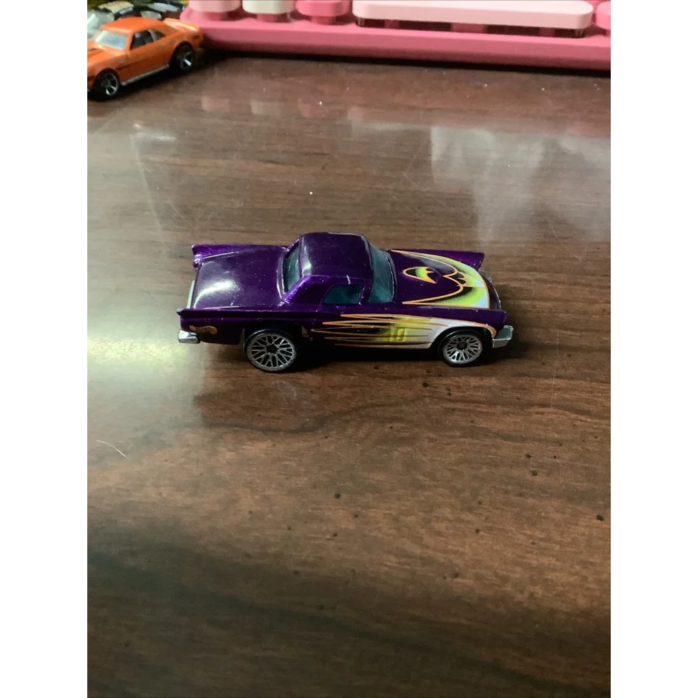 Vintage 1977 Hot Wheels Malaysia 1957 T-Bird Purple Mattel Rare Color